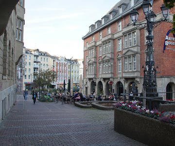 Burtscheid near the spa gardens